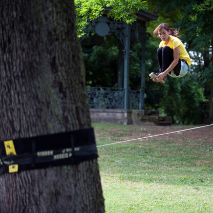 Gibbon TreeWear XL in action